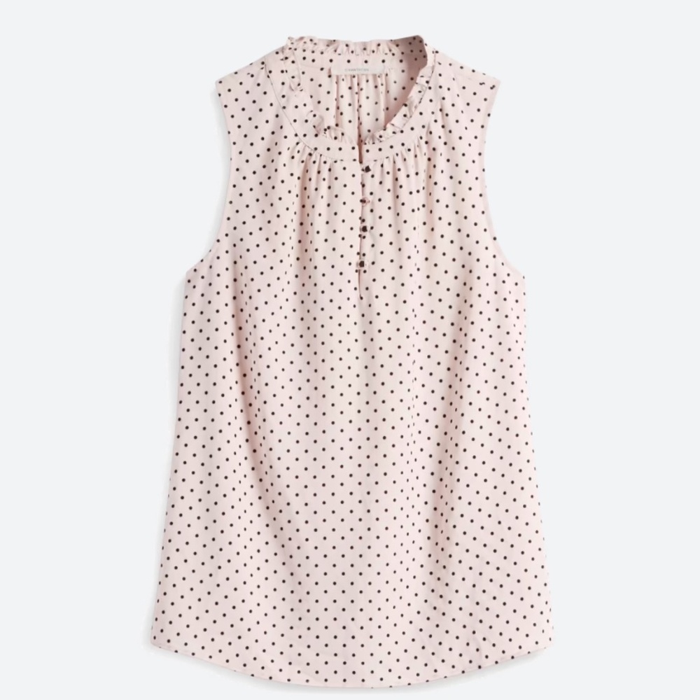 41 Hawthorn Prinsloo Ruffle Detail Sleeveless Blouse